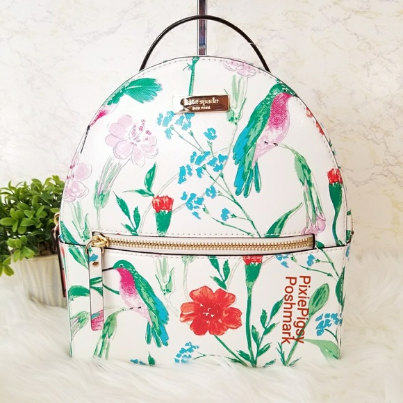 kate spade Handbags - 🌹HP Kate Spade Sammi Hummingbird Floral Backpack